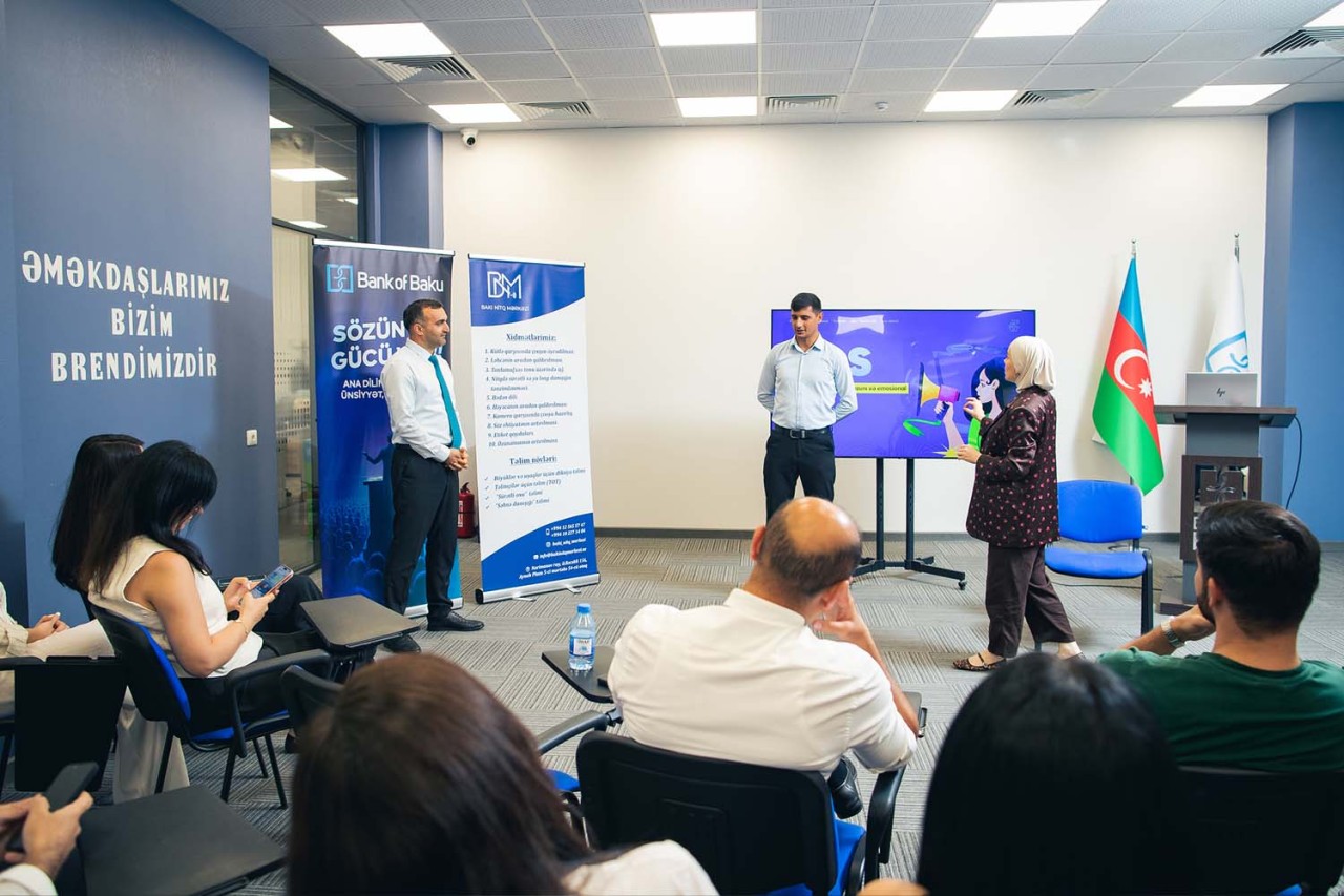 "Bank of Baku"da Azərbaycan Dili Günü – Seminar təşkil edildi (FOTO)
